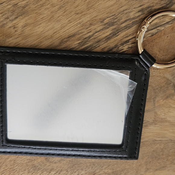 Black and Gold YSL Card Holder - Picture 3 of 7